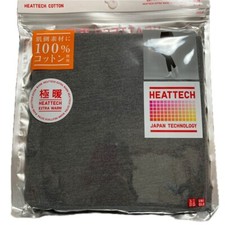 UNIQLO HEATTECH Extra Warm Cotton Leggings S-3XL Black/Dark Gray Women 460445