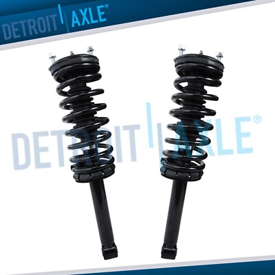 Pair REAR Struts Coil Spring Assembly for 1995 - 1999 Infiniti I30 Nissan Maxima