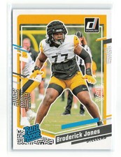 Broderick Jones #385 2023 PANINI DONRUSS Rated Rookie