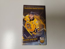RS20 Shawinigan Cataractes 2018/19 Minor Hockey Pocket Schedule - Budweiser