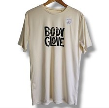 Body Glove Rash Guard Mens Size M Short Sleeve Swim Shirt UPF 50 Protection NEW