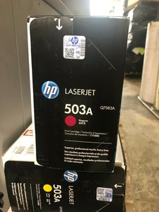 HP 503A Magenta Original LaserJet Cartucho de tóner, Q7583 | eBay