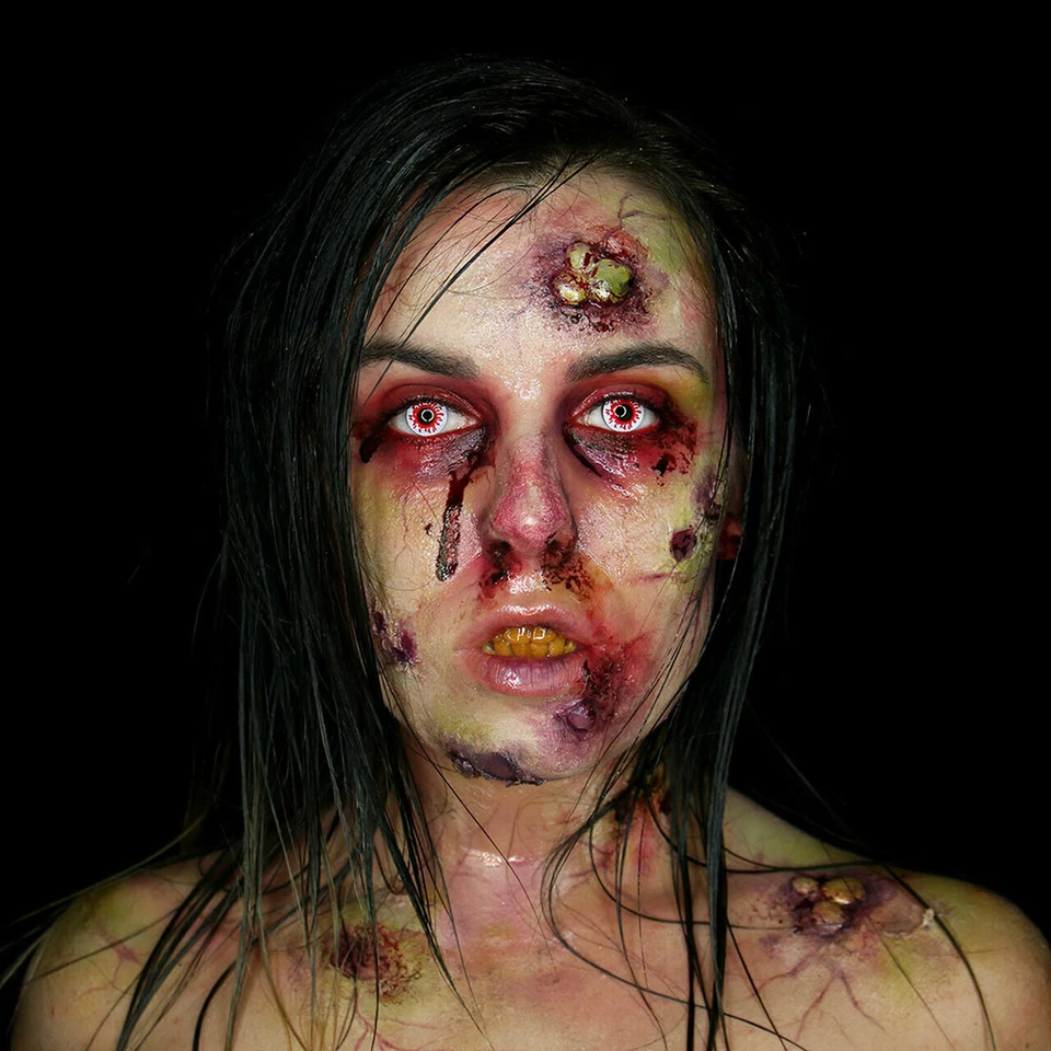 Mehron Tooth FX Color Pintura Teatro Negro, Dorado, Blanco Disfraz Zombie Dientes Maquillaje Foto 4 de 4