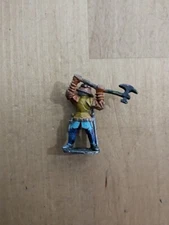 Warhammer Fantasy Unknown Medieval Soldier With Axe/Halberd Metal
