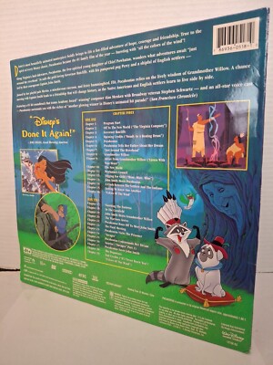 DTS POCAHONTAS (1995, LASERDISC LD)RARE DISNEY EDITION | eBay