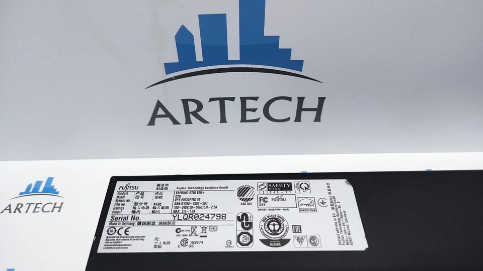 PC DESKTOP FUJITSU E720 INTEL CORE I5-4570 4GB RAM 500GB HD WINDOWS 10 - Imagen 3 de 4