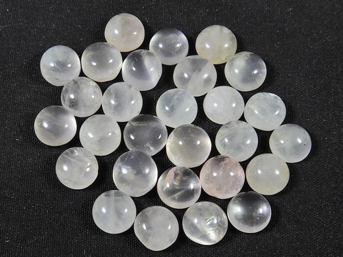 40Cts. Natural Baby Pink Rose Quartz Round Loose Gemstone 28Pcs lot 07X07MM