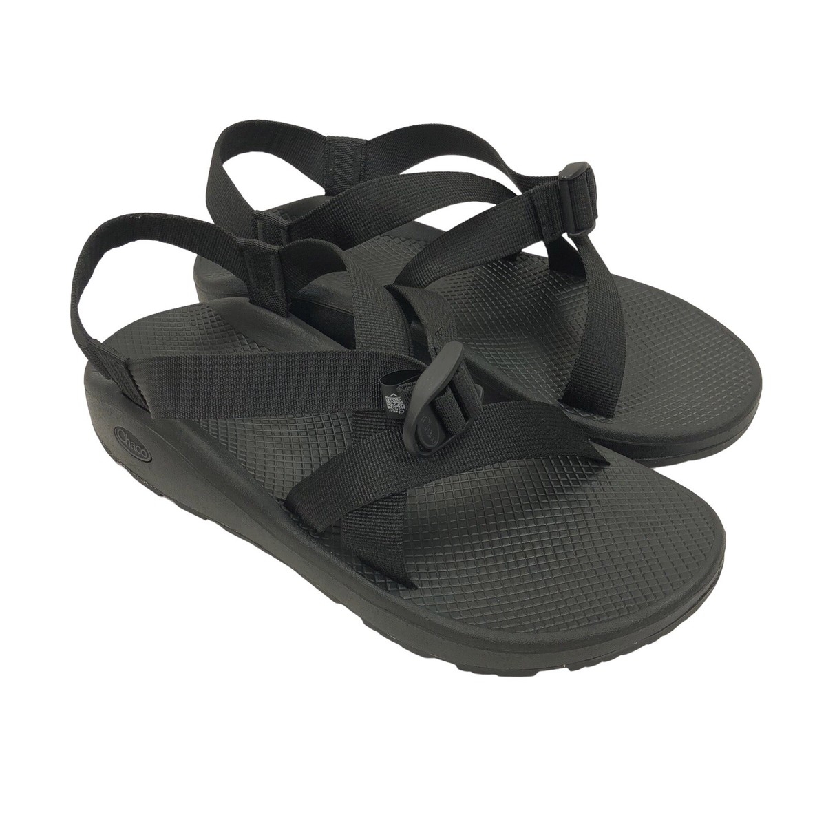 Chaco Z Cloud Black Sandals Men display picture 3