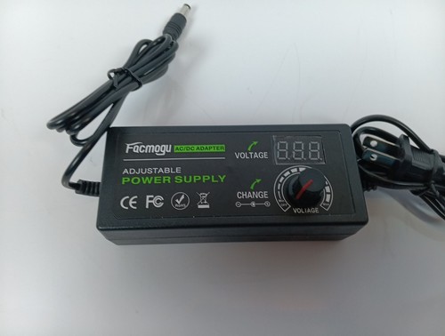 Facmogu AC/DC Adapter Adjustable Power Supply with LED Display Model DMD-2403000 - Picture 3 of 5