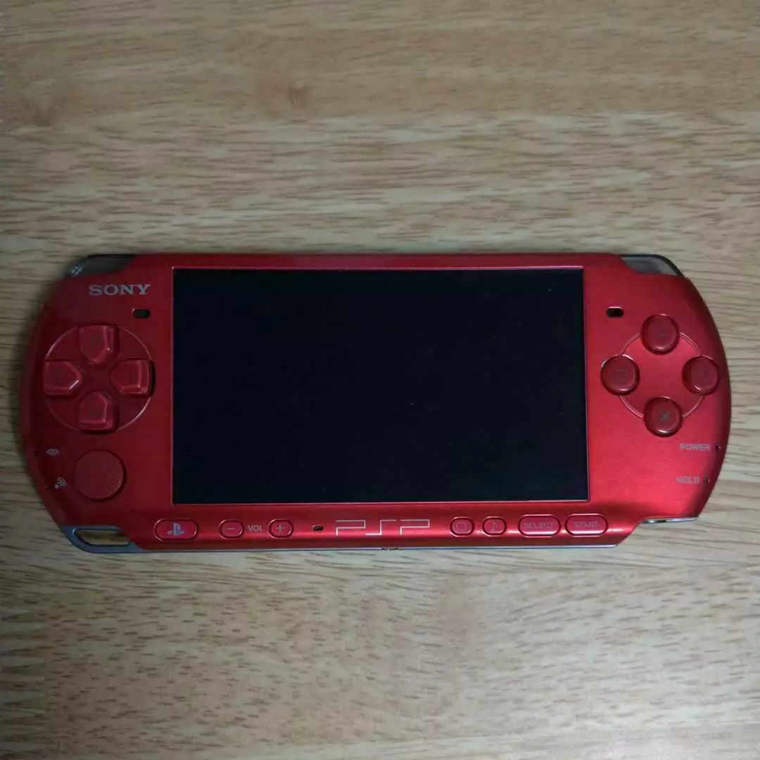 SONY PSP Playstation Portable Radiant Red PSP-3000RR Console Only Japan import