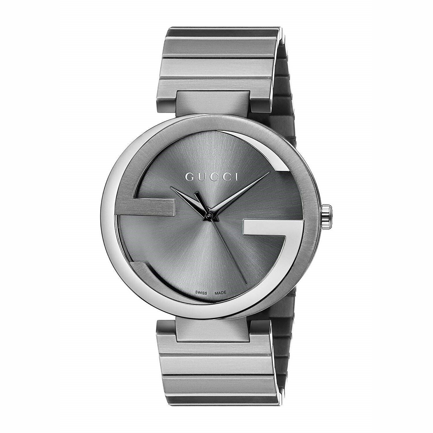 Gucci Interlocking G Gray Men's Watch YA133210 for sale online
