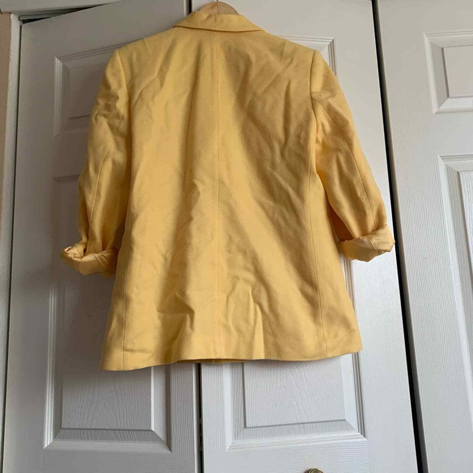 Pendleton wool yellow blazer - image 3