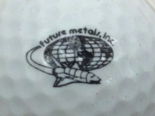 Future Metals Logo Collectible Golf Ball
