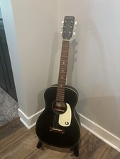 Gretsch Jim Dandy Black Matte Acoustic Guitar Gr-9520blk 