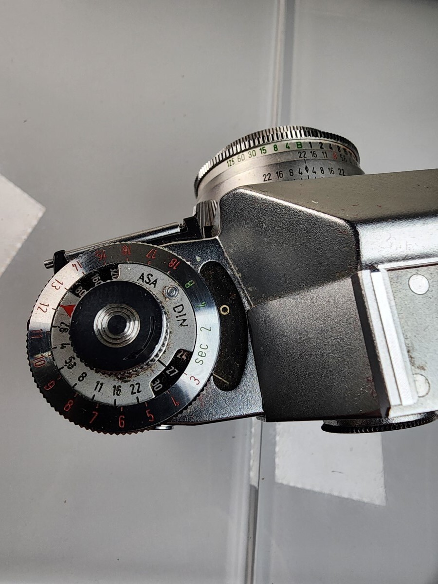 【C7090】Contaflex Carl Zeiss Tessar 50mm Zeiss Ikon Contaflex Camera Carl Tessar 50mm f2.8 Used Fully