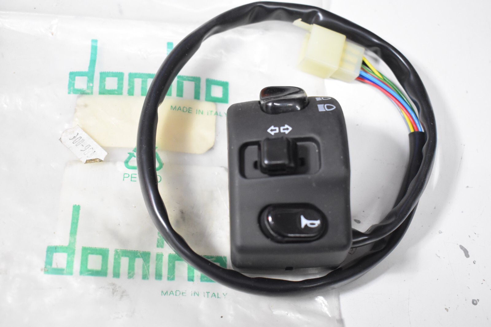Commodo gauche Domino pour rénover votre moto vintage