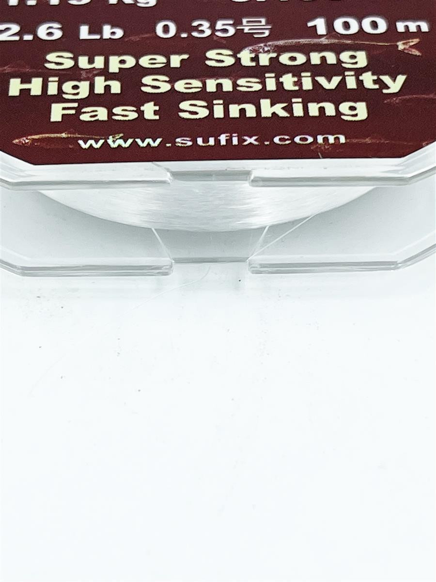 Монофильный шнур Sufix Super Fine Match 0,10мм / 1,19 кг / 100 м