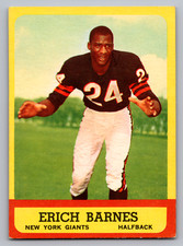 1963 TOPPS #57 ERICH BARNES GIANTS SP