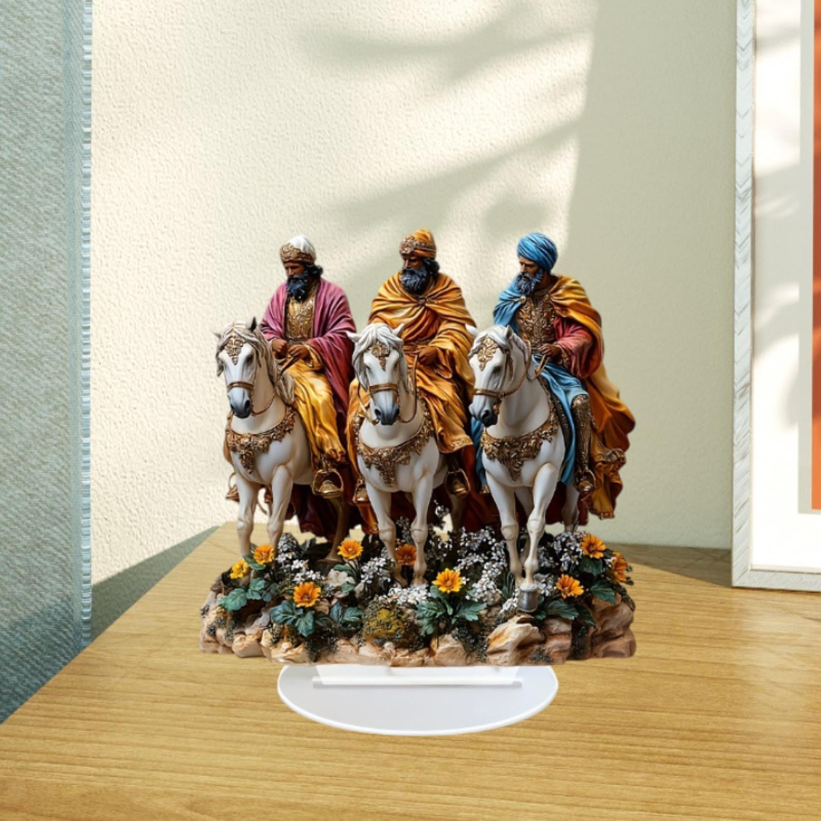 Acrylic Table Ornament Multipurpose Collection Equestrian Desk Decor