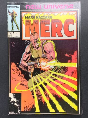 Mark Hazzard: Merc 1 Nov 1986 Marvel - Picture 1 of 11