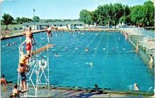 Terrace Park Swimming Pool Sioux Falls S.D. Diving Board Kids Chrome P.UN.N-425
