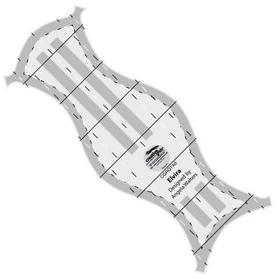 Creative Grids Machine Quilting Tool - Elvira (CGRQTA6)