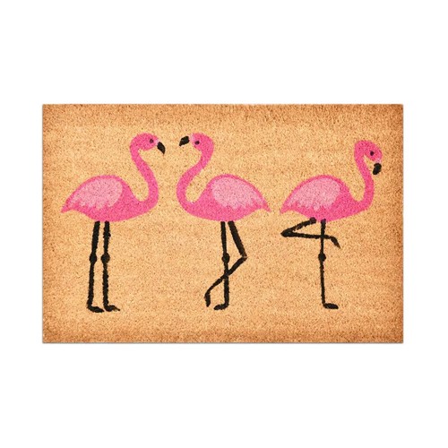 Non Slip Natural Coir Door Mat Doormats Welcome Indoor Outdoor Home Garden Mats - Picture 3 of 25