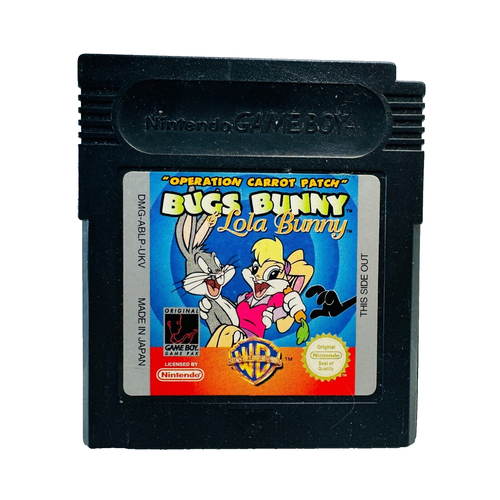 Bugs Bunny And Lola Bunny Opération Carottes Nintendo Game Boy