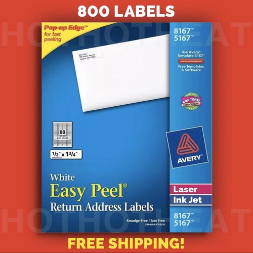 Avery labels 5267