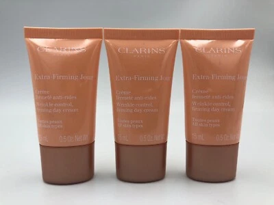 Clarins Extra-Firming jour Anti-Falten day creme All skin types 3x 15ml 2024Neu! - Bild 1 von 3