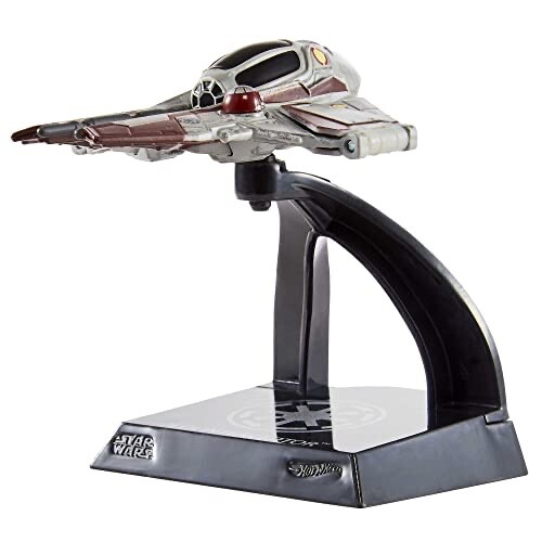 HOT WHEELS STAR WARS STARSHIP SELECT OBI-WAN KENOBI’S JEDI INTERCEPTOR - Foto 2 di 6