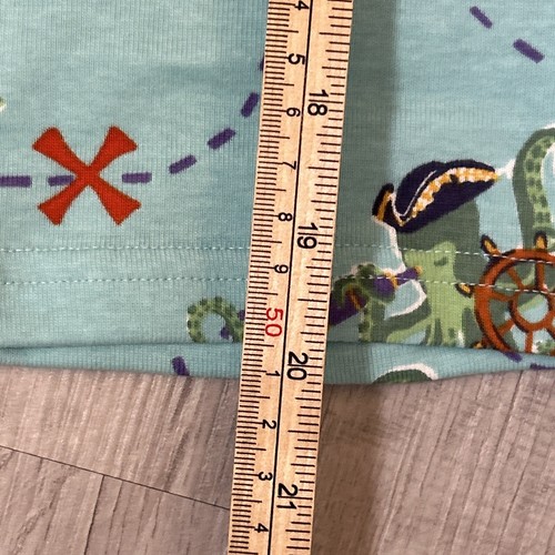 NWT Stitch Fix-Fish Stix Pirates Sea Short Sleeve Short Pajama Set Sz 10 - Picture 9 of 17