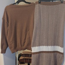 Sweater + skirt