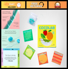Expanding Woven Dental Floss - Waxed Coconut Oil Infused, Vegan, 4 Pack for All