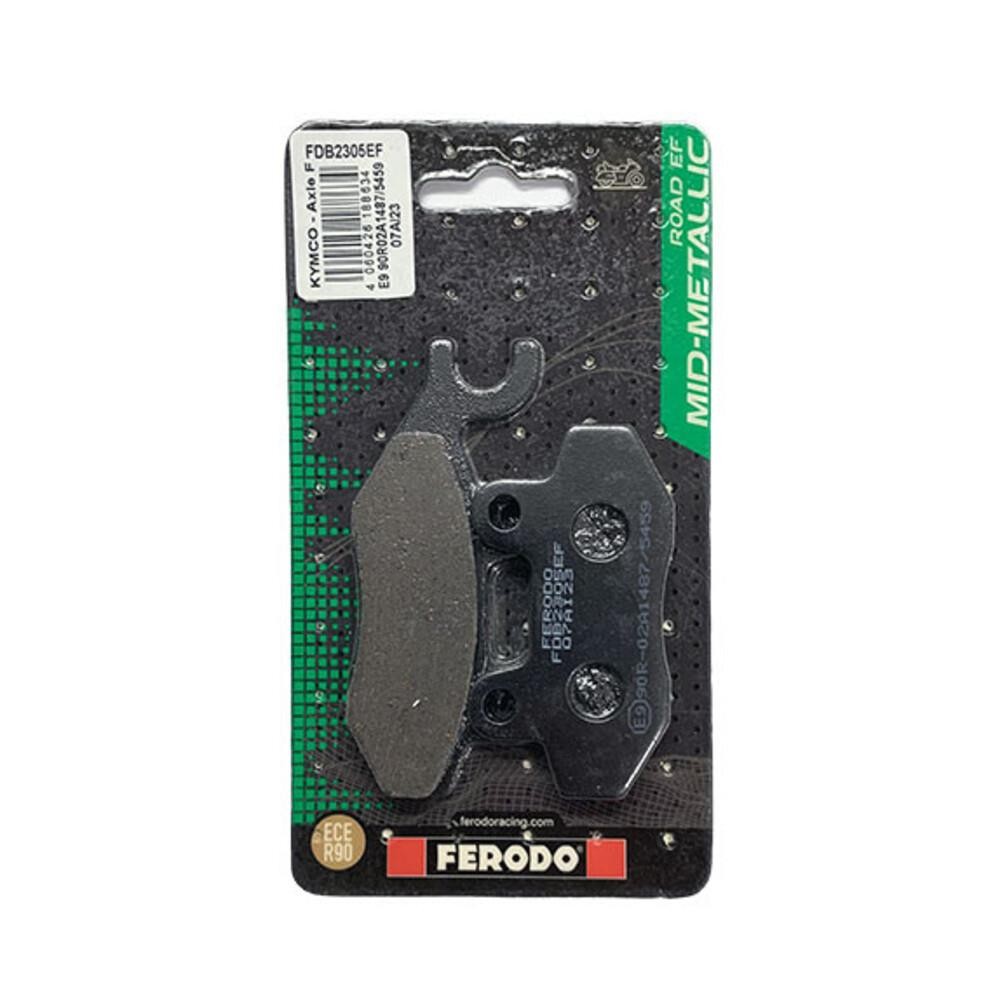 Ferodo Mid-Metallic Front Brake Pad FDB2305EF - Fits Malaguti Blog 125 2009-2011