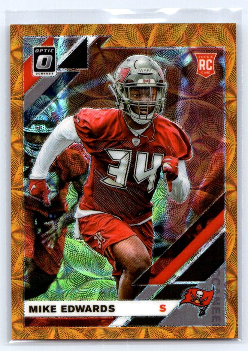 Mike Edwards Panini Donruss Optic #136 Orange Scope