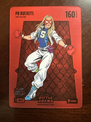Bo Jackson Battle Arena Red Battlefoil "PB Buckets" Paige Bueckers RBF-71 Brawl