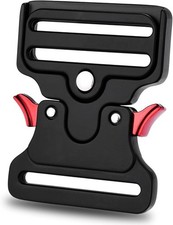 2Pack 2" Tactical Duty Belt Buckle, Metal Tactical Buckle Clasps for Luggage ...