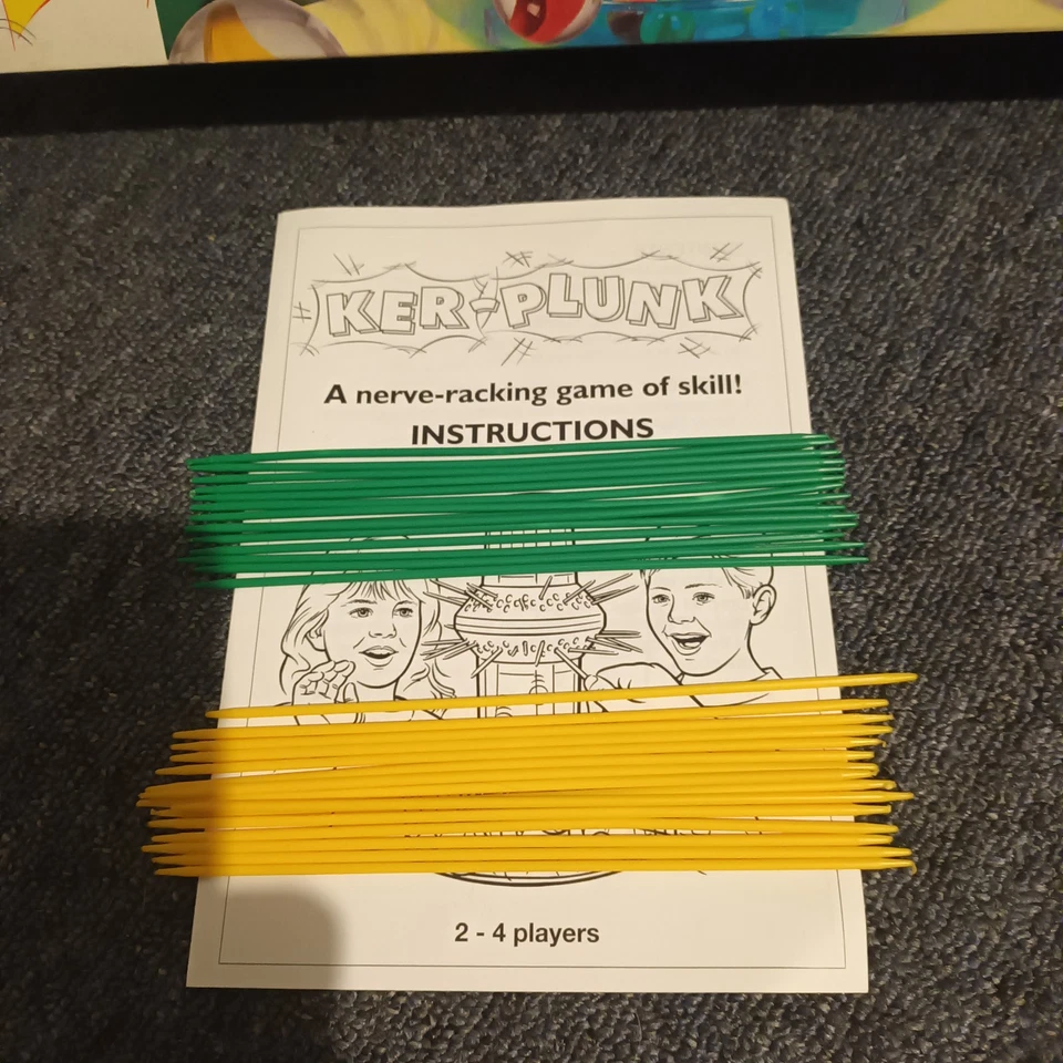 1996 MB Games KerPlunk A Nerve Racking Game of Skill Complete With Instruction - Image 3 of 4