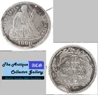 1890 Silver US Philadelphia Mint Seated Liberty Dime🪙Type 4🪙Dented