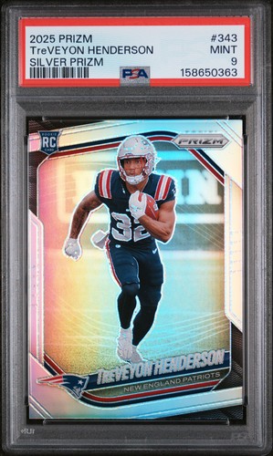 2025 Panini Prizm TreVeyon Henderson [Silver] #343 card