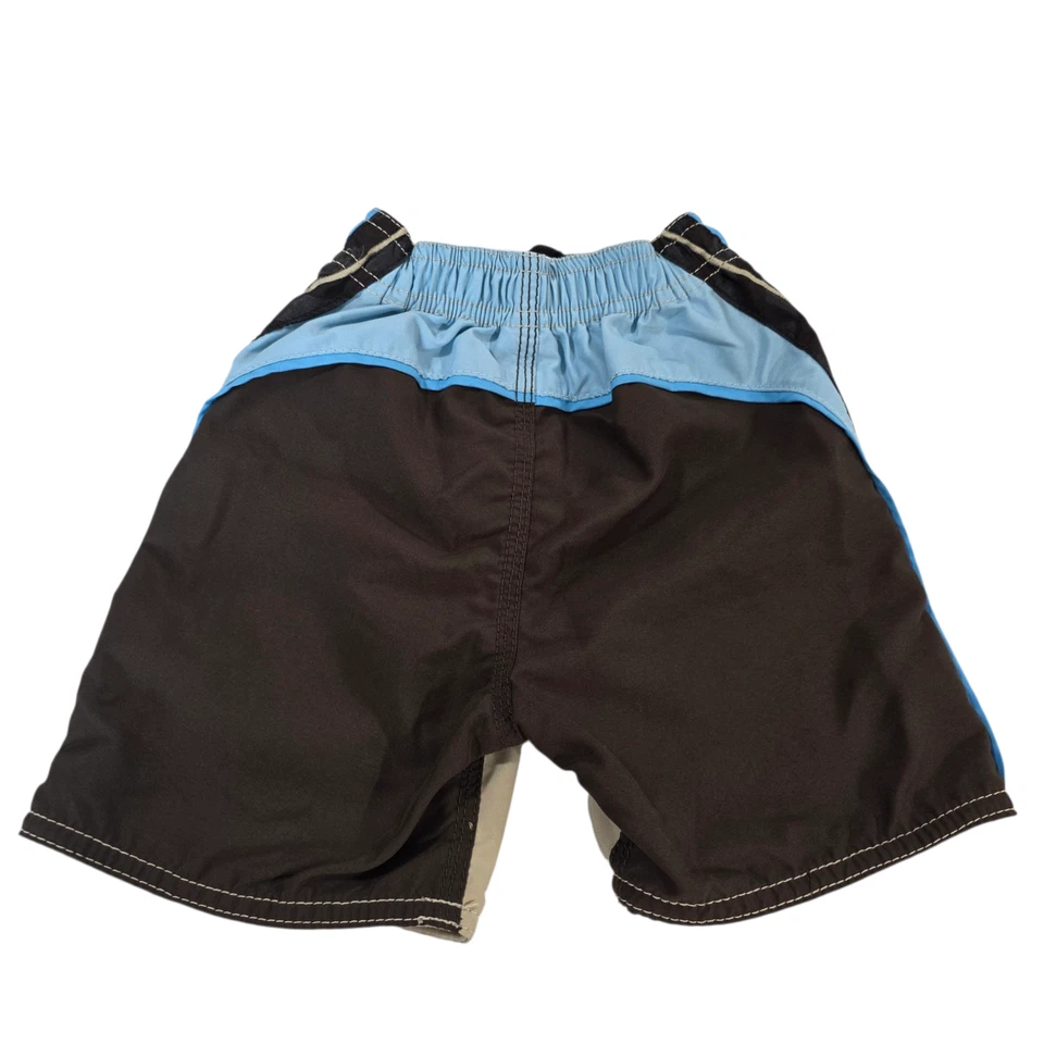 Pantalones Cortos de Natación Quiksilver Niños Beige Negro 18M Poliéster Bloque de Color Bordado Foto 2 de 4