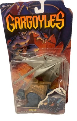 1995 Kenner Gargoyles Bronx w/ Attack Jaw & Glider Wings Action Figure 4+ NOS