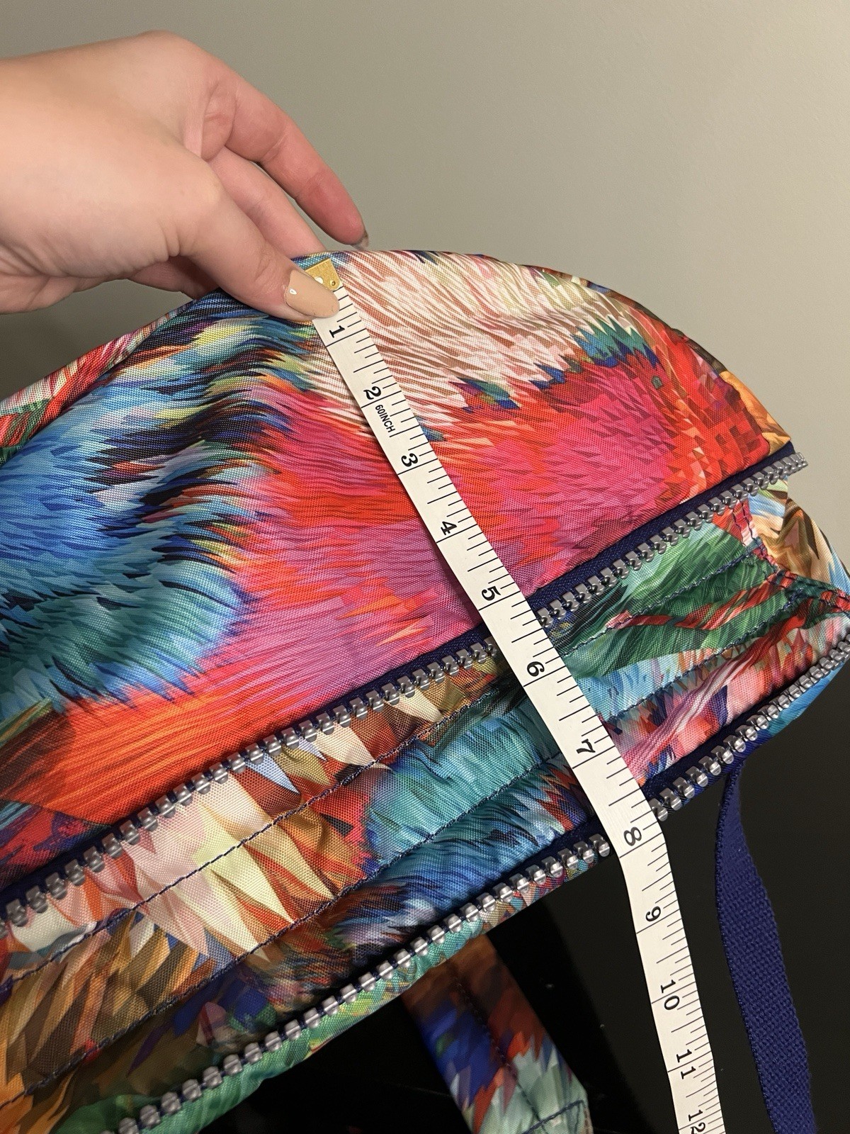 Kipling Expandable Backpack Multicolored Travel S… - image 9