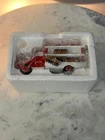 Vintage Style 1994 Department 56 Snow Village Coca-Cola Delivery Truck 5 1/2"