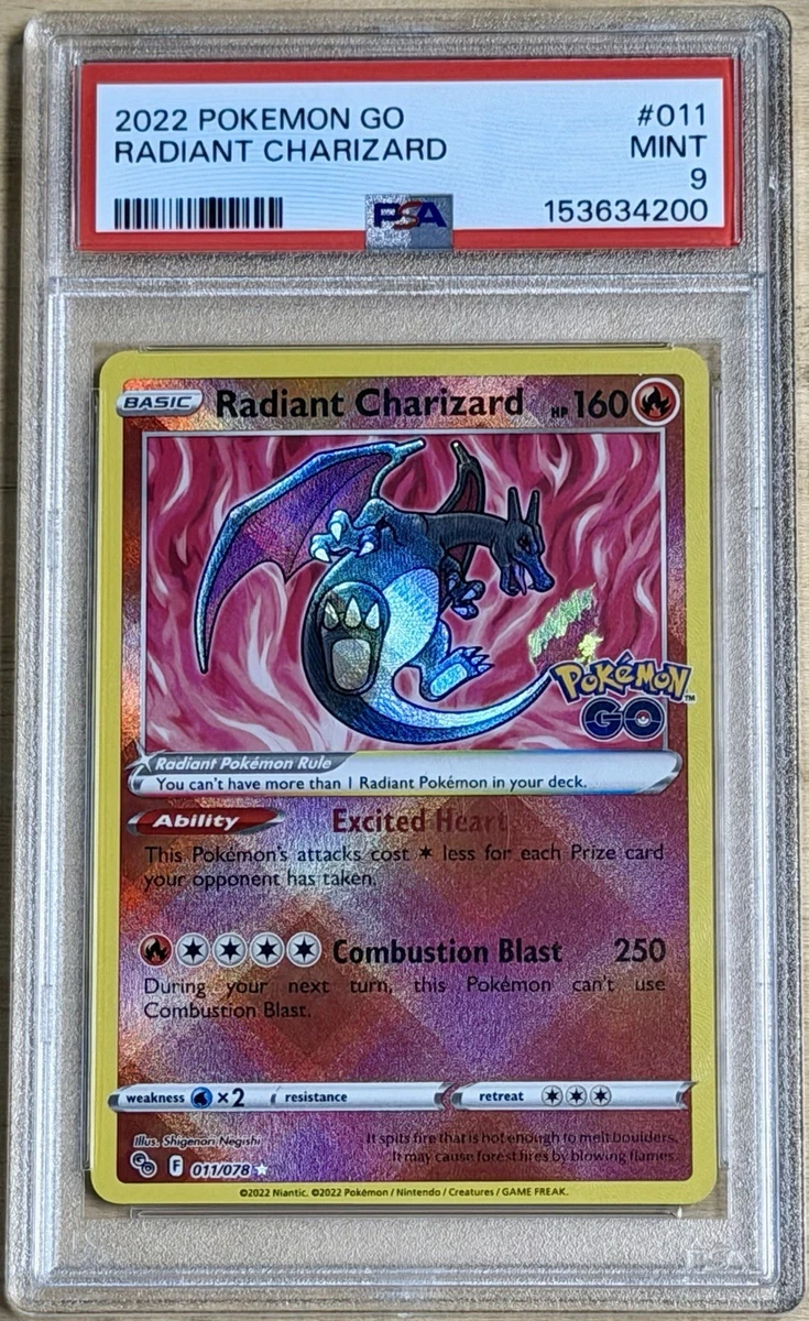 Preços baixos em Cartões TCG de Pokémon Radiant Charizard | eBay
