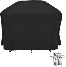 Grill Cover for Electactic 3-Burner Propane Gas Grill with Side Burner, Griddle 