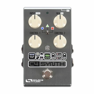 Source Audio C4 Guitar Synthesizer Pedal Effects SA249 SA-249 Synth Pedal