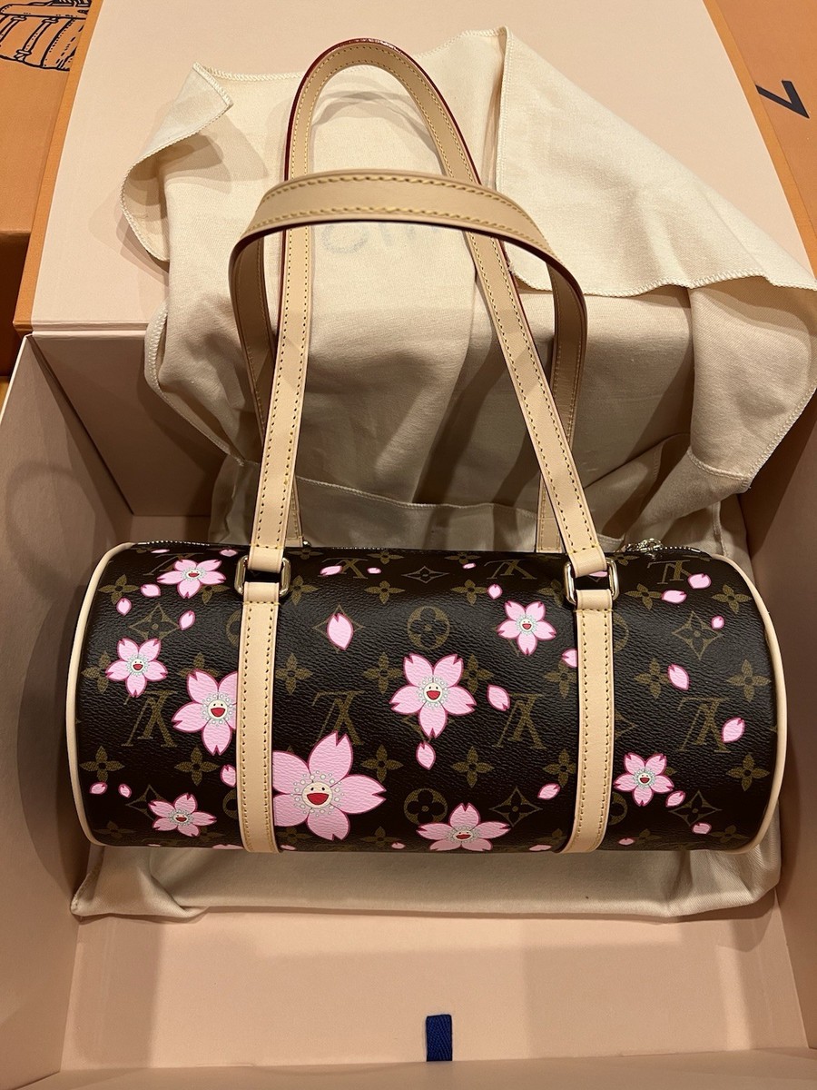 Louis Vuitton Takashi Murakami LV x TM Cherry Blossom Papillon Bag