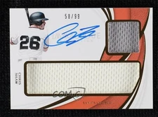2019 Panini Immaculate Immaculate Doubles /99 Chris Shaw #D-CH Rookie Auto RC